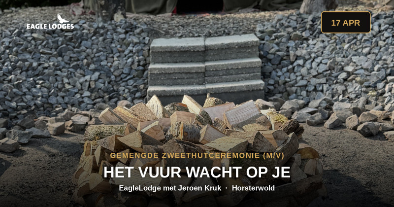 EagleLodge: Zweethutceremonie (gemengd M / V) - Zweethut, 1-Dags retraite, Ritueel
