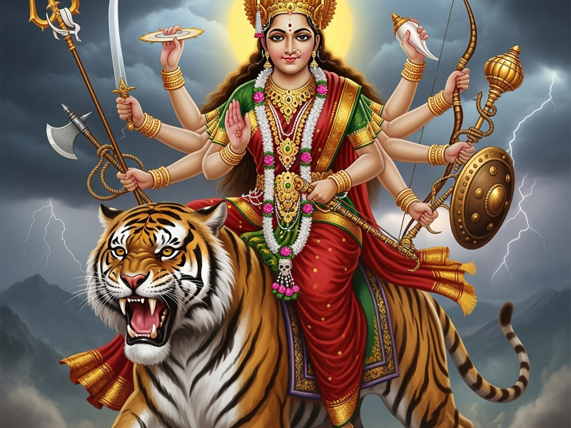 Tribute to the Goddesses | Durgā