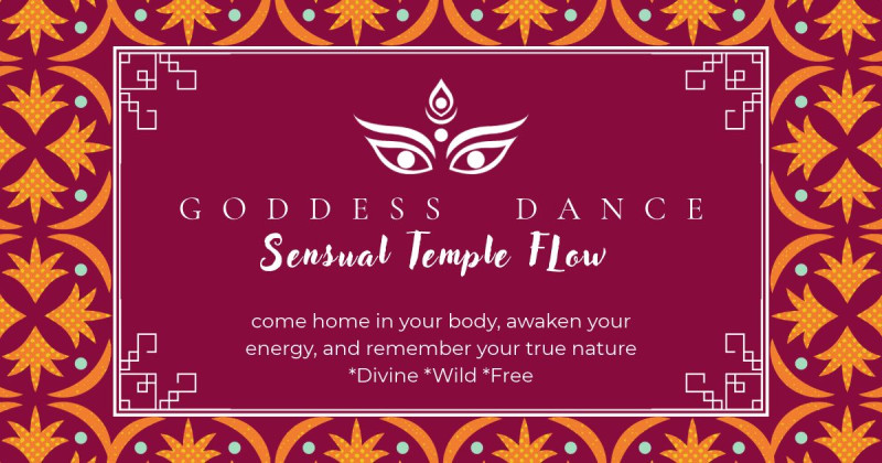Goddess Dance * Sensual Temple Flow - Intuitive Dance, Sensuele Dans, Sacred Dance