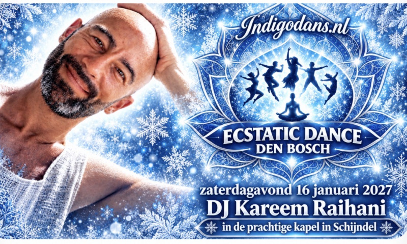 Ecstatic Dance Den Bosch in de kapel met Kareem Raïhani
