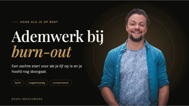 Burn-Out Sharing & Ademcirkel - Ademcirkel, Ademwerk, Lichaamsbewustzijn