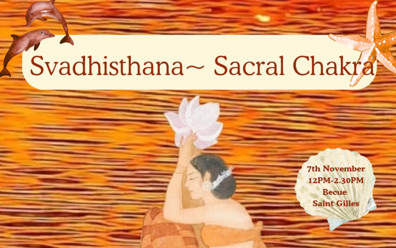 🪷 Svadhisthana ~ Sacral Chakra 🪷 - Vrouwen workshops, Yoga, Creativiteit