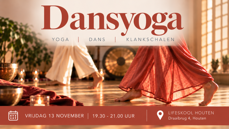 Dansyoga - Dansworkshop, Klankschalen, Yoga