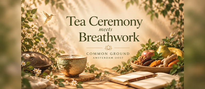 Tea, Breathwork & Handpan | An Afternoon of Presence