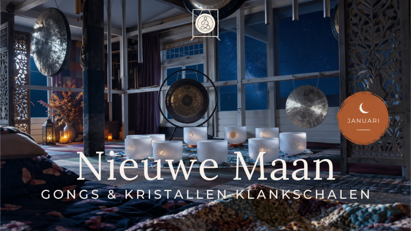 🌑 Nieuwe Maan Klankbad · Aarde & Vuur