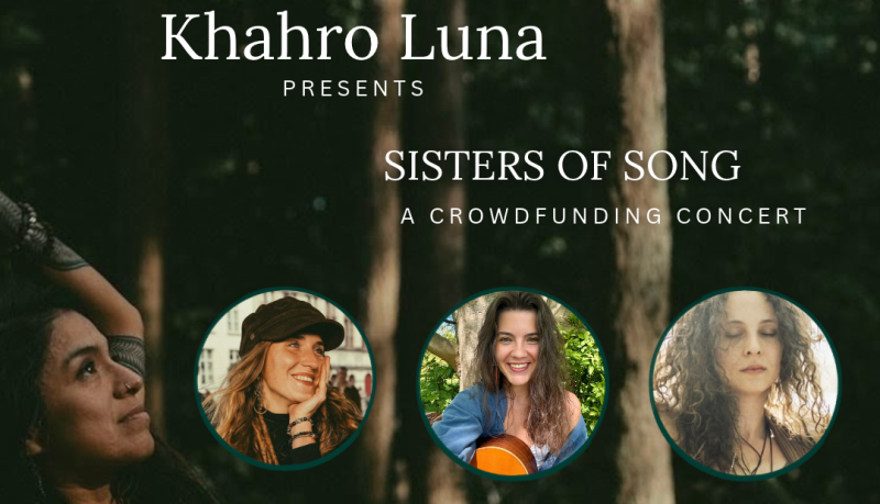 Sisters of Song - crowdfunding concert - Live muziek, Optreden