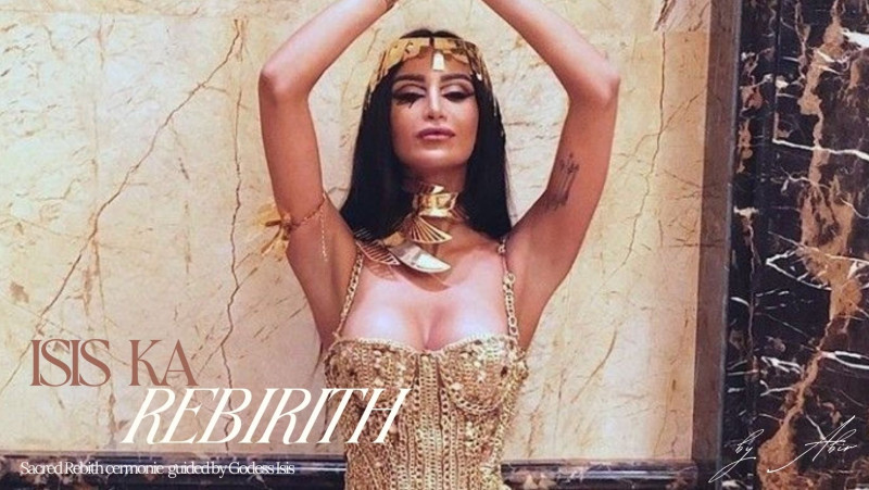 Rebirth- Isis ka ® -  Full moon - Blue Lotus, Energy Work, Women's Circles
