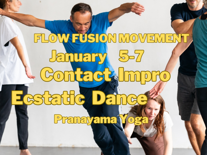 🔥 Embrace Your Winter Renewal: 3-Day New Year Dance Retreat - Ecstatic Dance, Contact Improvisatie, Ademwerk