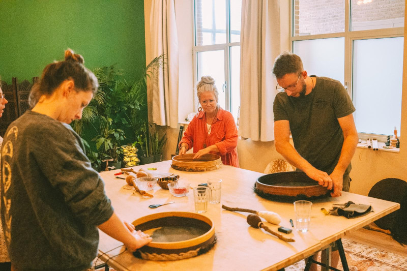 Workshop Sjamanendrum maken