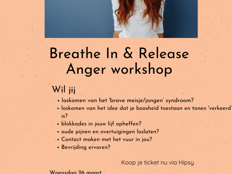 Breathe In & Anger Release workshop