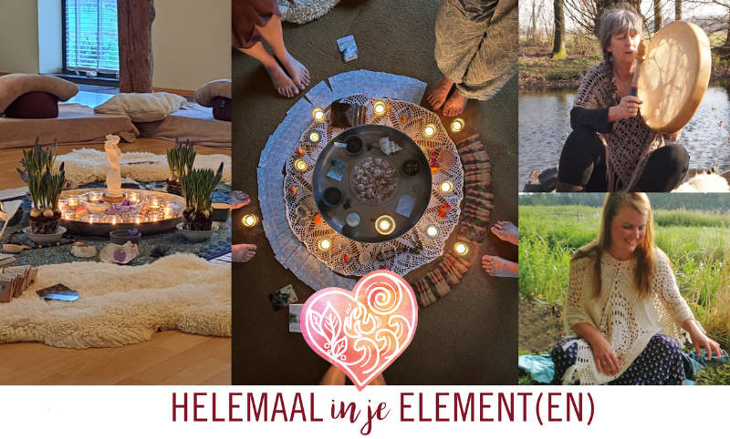 Vrouwencirkel met cacao; thema meebewegen