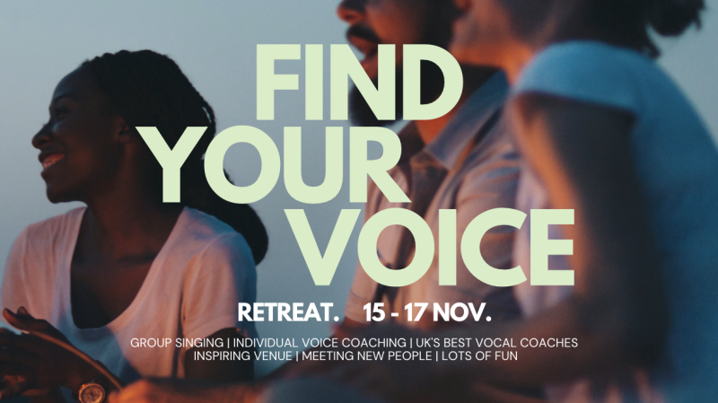 FIND YOUR VOICE