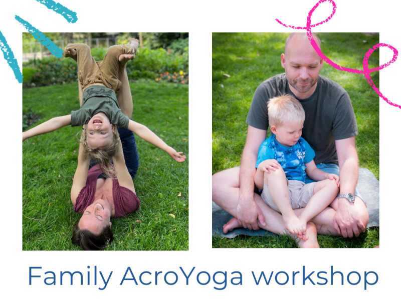 Ouder & Kind - Family Yoga & Acroyoga workshop, kids 3-6 j. Weesp