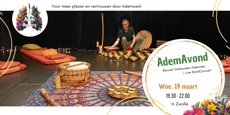 Uitverkocht - AdemAvond - Maart