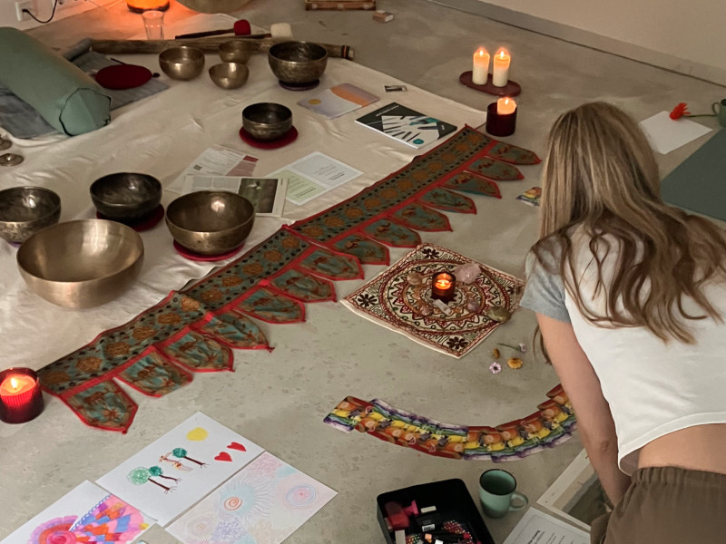 Klankmeditatie & Intuitief tekenen 🎨