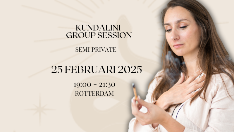 Kundalini NRGY semi private session - 25 februari 2025