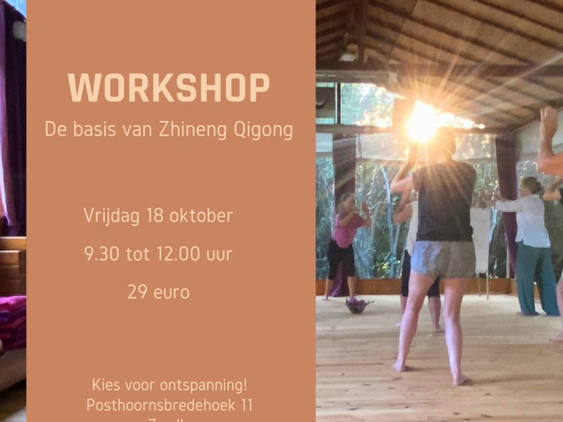 Workshop De basis van Zhineng Qigong - Qi Gong, Développement de la conscience, Relaxation