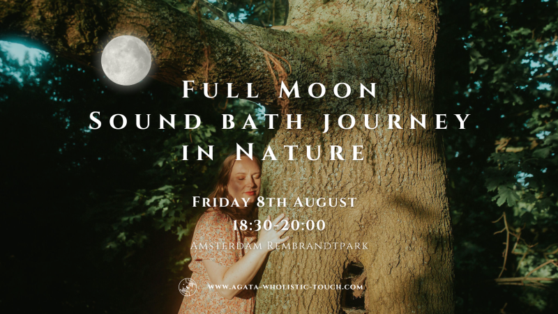 Full Moon Sound Bath Journey in Nature, Rembrandtpark - Hipsy