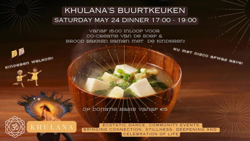 Buurtkeuken - samen koken, samen vega eten - Inclusive food.