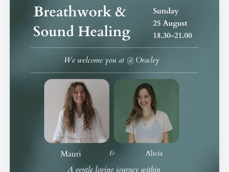 Breathwork & Sound healing ceremony  @ Oracley Amsterdam