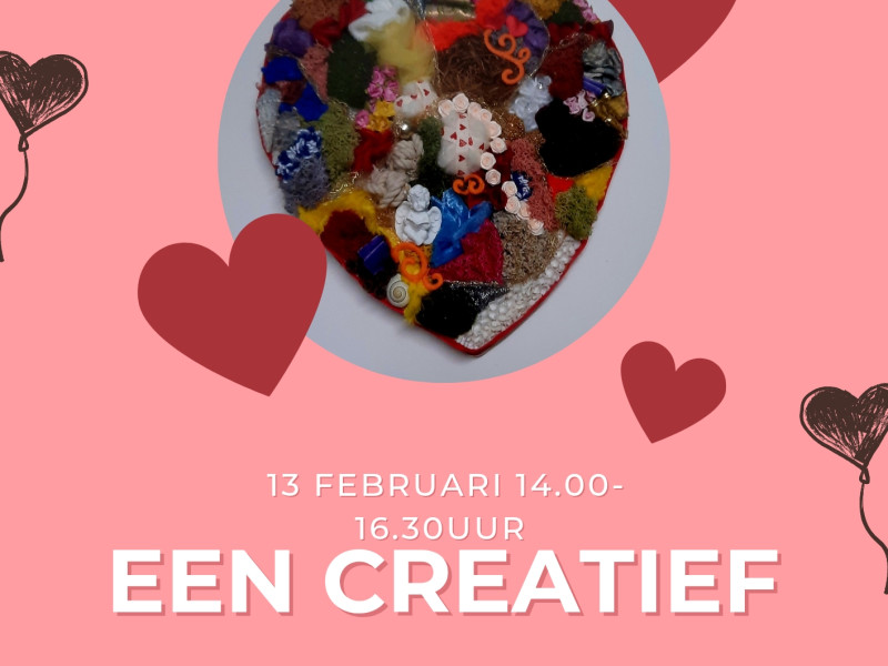 Creatieve workshop Vul op een Creatieve manier je hart