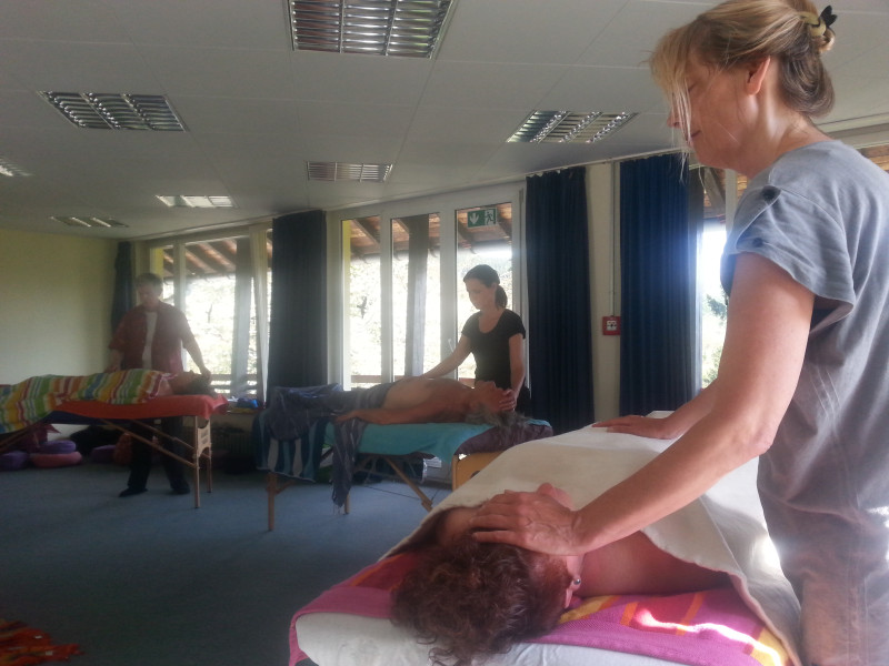 Massage-wandel 4-daagse Cursus ontspanningsmassage en wandelen