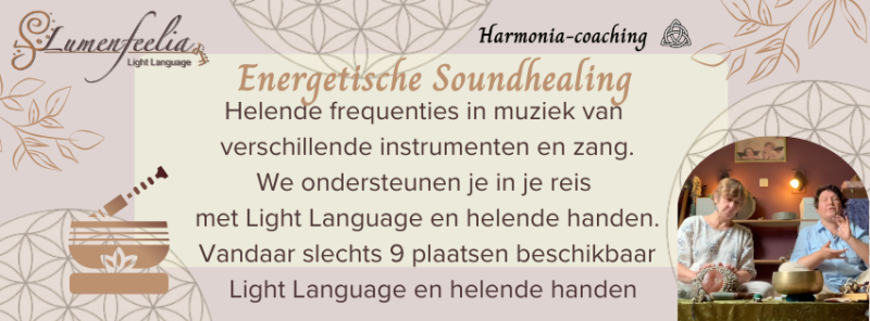 Energetische soundhealing met Light Language