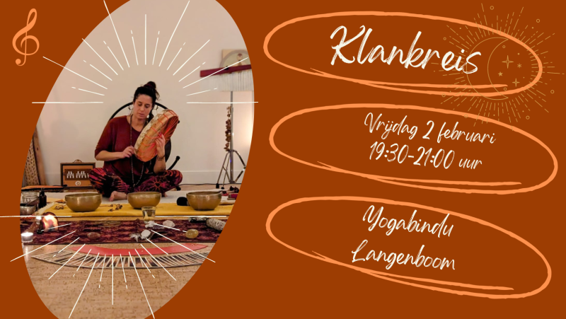 Klankreis - Vrijdag 2 februari - Langenboom - Soundhealing, Klankreis-Soundbath, Klankschalen