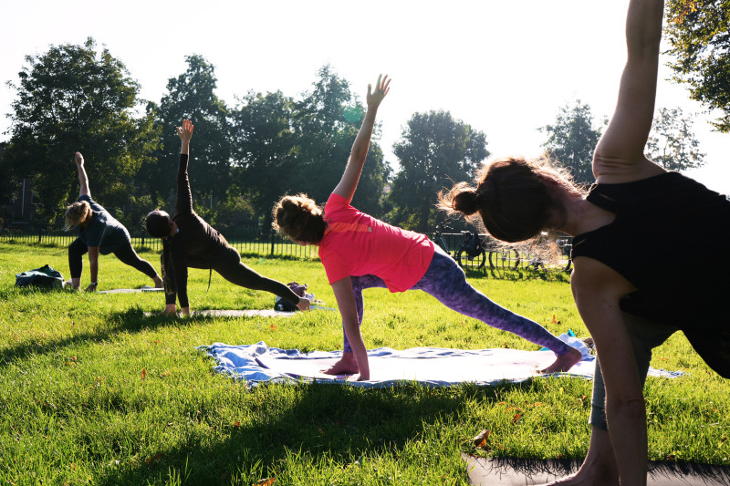 Yoga in the Park