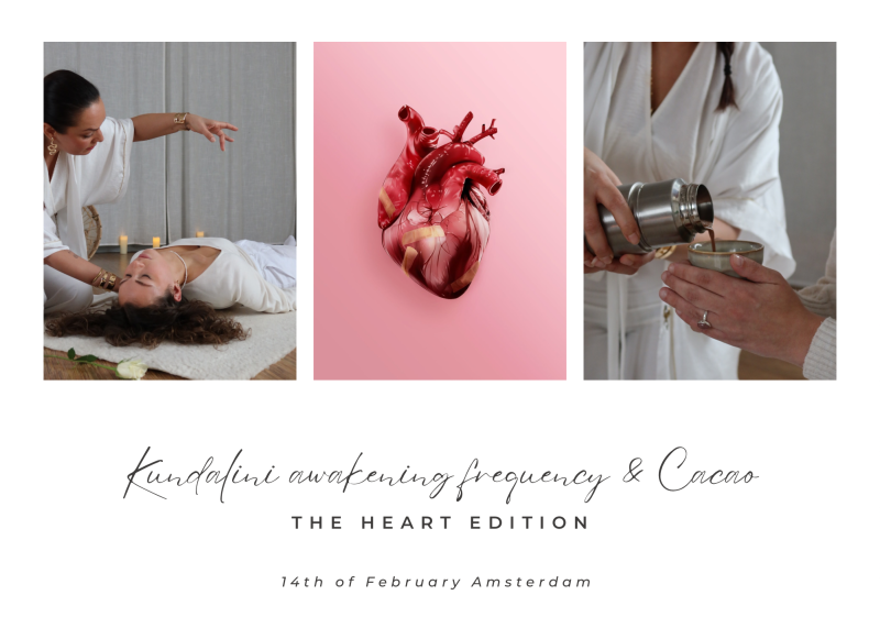 Kundalini awakening frequency (NRGY) & Cacao THE HEART edition - Kundalini, Kundalini Activation, Cacao Ceremony