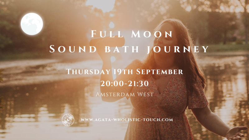 Full Moon Soothing Sound Bath Journey, Amsterdam West - Hipsy