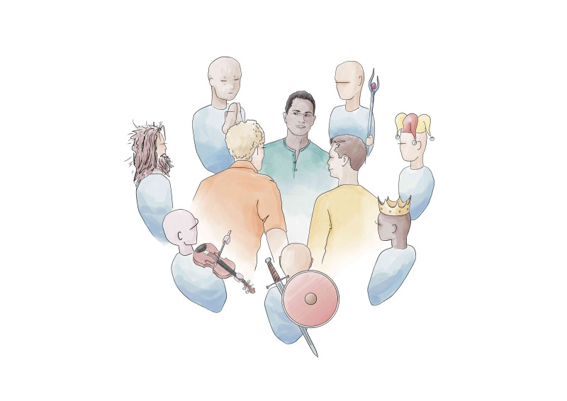 DIT ZIJN WIJ - Groepstraining - 7 mannelijke archetypes & broederschap