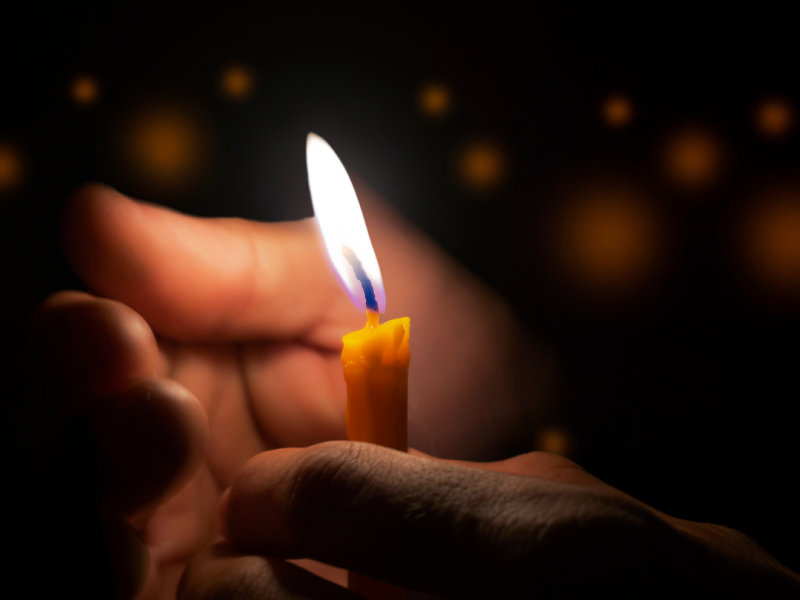 Yule jaarfeest ceremonie