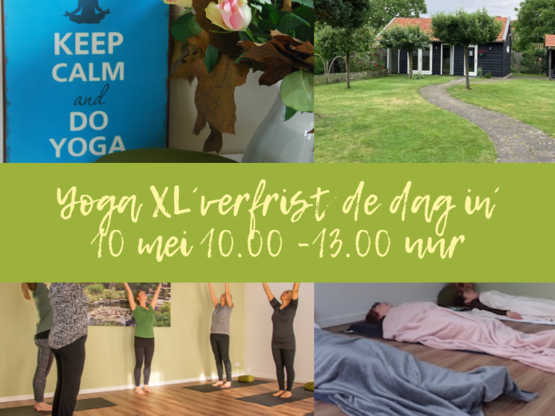 Yoga XL Verfrist de dag in