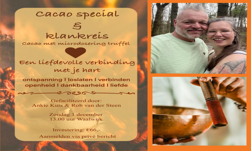 Cacao special en klankceremonie