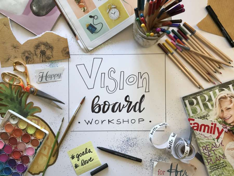 Visionboard Workshop – Herstart & Focus