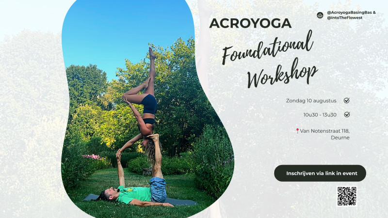 Acroyoga Foundational Workshop Antwerp - Acro Yoga, Yoga