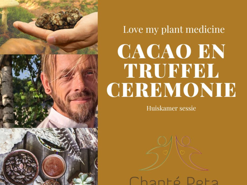 Cacao en Truffel ceremonie; Huiskamersessie