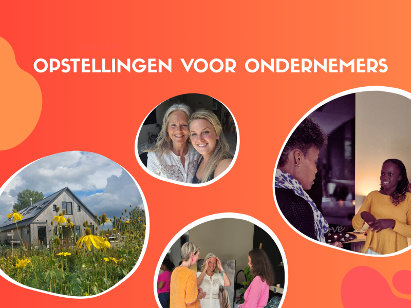 Opstellingendag voor Ondernemers  - Familieopstellingen, Ondernemen, 1-Dags retraite