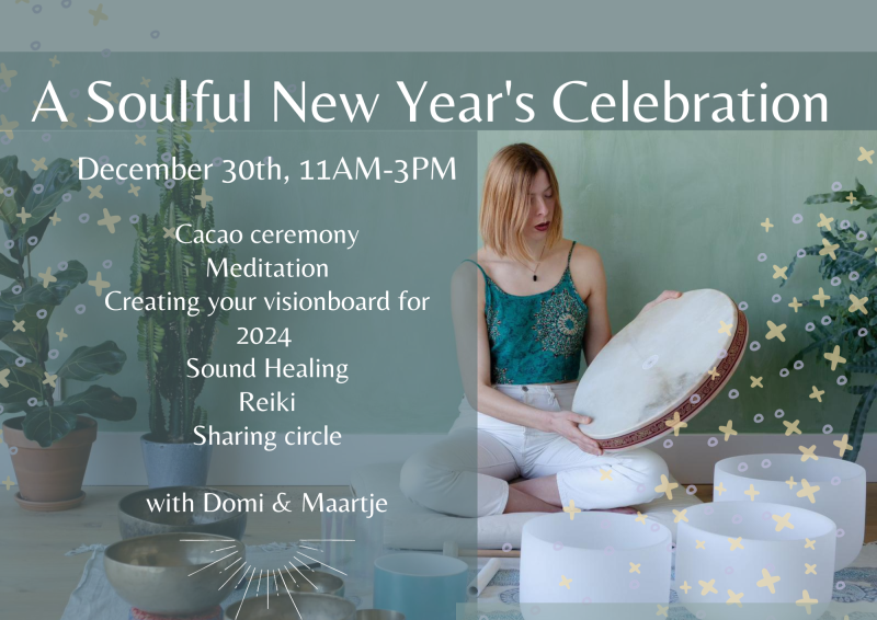 A Soulful New Year's Celebration with Sound Healing and Reiki