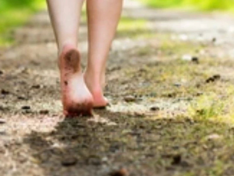 Blotevoeten wandeling