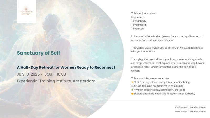 Sensuality Sanctuary: Sanctuary of Self - Sensualiteit, Spirituele ontwikkeling, Intuïtie