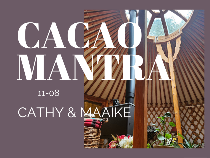 Cacao en Mantra in een Yurt - Ceremonia de cacao, Canto de mantras, Círculo de canto