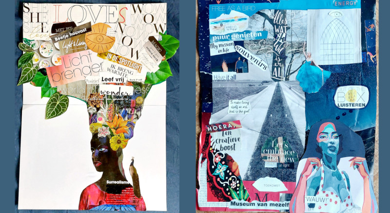 Collageworkshop: Manifesteer jouw toekomst - Creativiteit