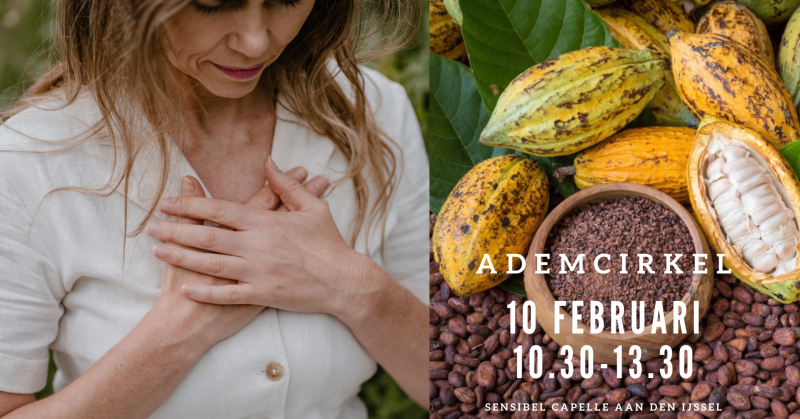 Ademcirkel met Cacao en Blauwe Lotus