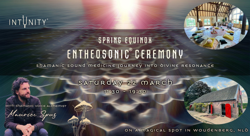 Spring Equinox - EntheoSonic Shamanic Sacred Mushroom Ceremony - Truffel Ceremonie, Plantmedicijn, Cacao ceremonie