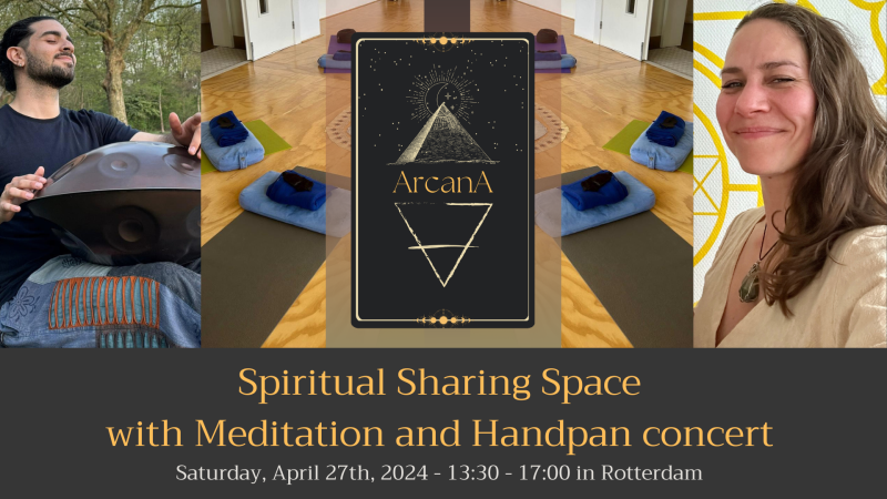 Spiritual Sharing Space with Meditation and Handpan concert (lie down) - Handpan, Sharing Circle, Meditatie