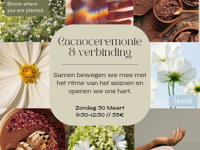 Cacaoceremonie en Verbinding - Cérémonie de cacao, Communication non violente, Connexion
