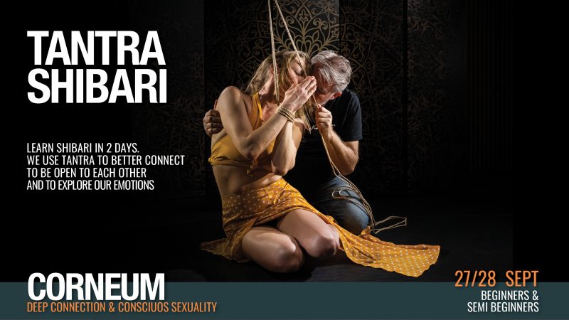 1 Ticket Left -Tantra Shibari, deep connection with shibari