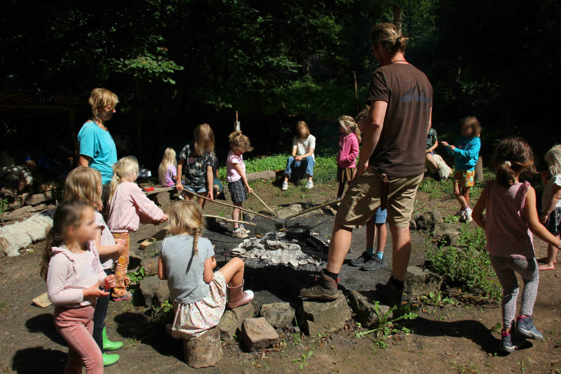 Ouder & Kind Bushcraft - Samen buitenspelen en verbinden